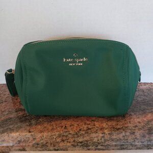 Kate Spade New York Chelsea Medium Cosmetic Pouch Jade Green